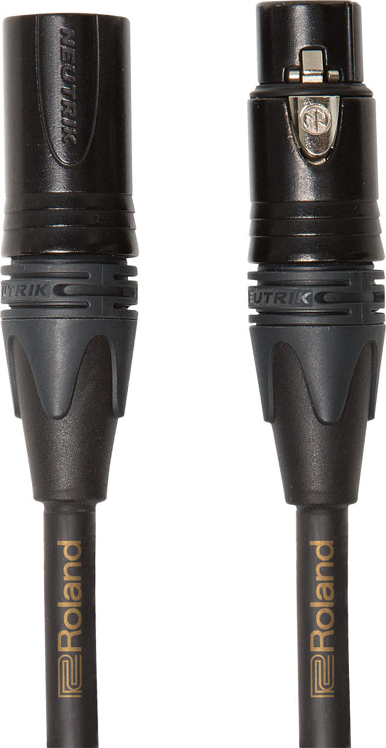 Roland RMC-G50 Gold Series Microphone Cable - 50 Feet - Hollywood DJ