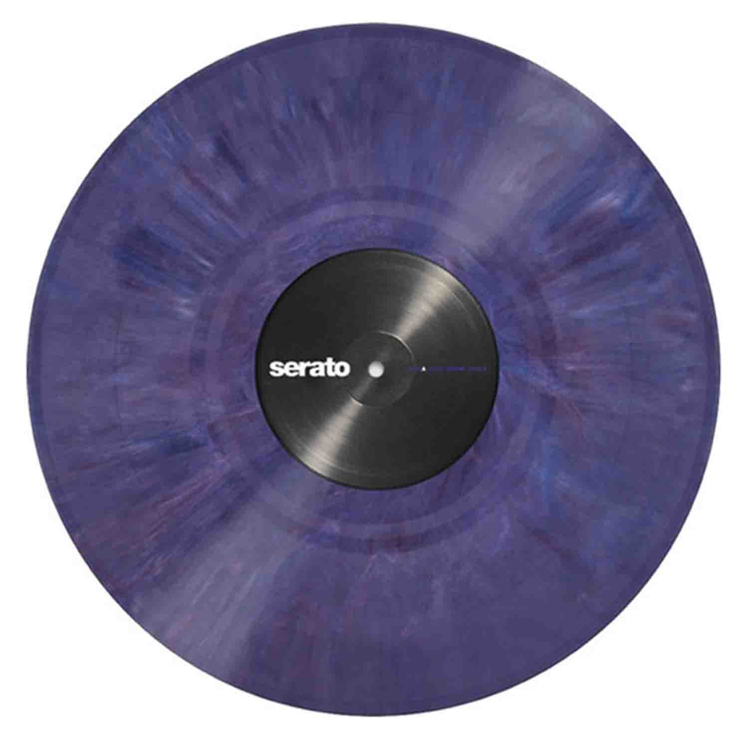 B-Stock: Serato SCV-PS-PUR-OV 12" Purple Control Vinyl Pressing for Serato DJ Pro (Pair) - Hollywood DJ
