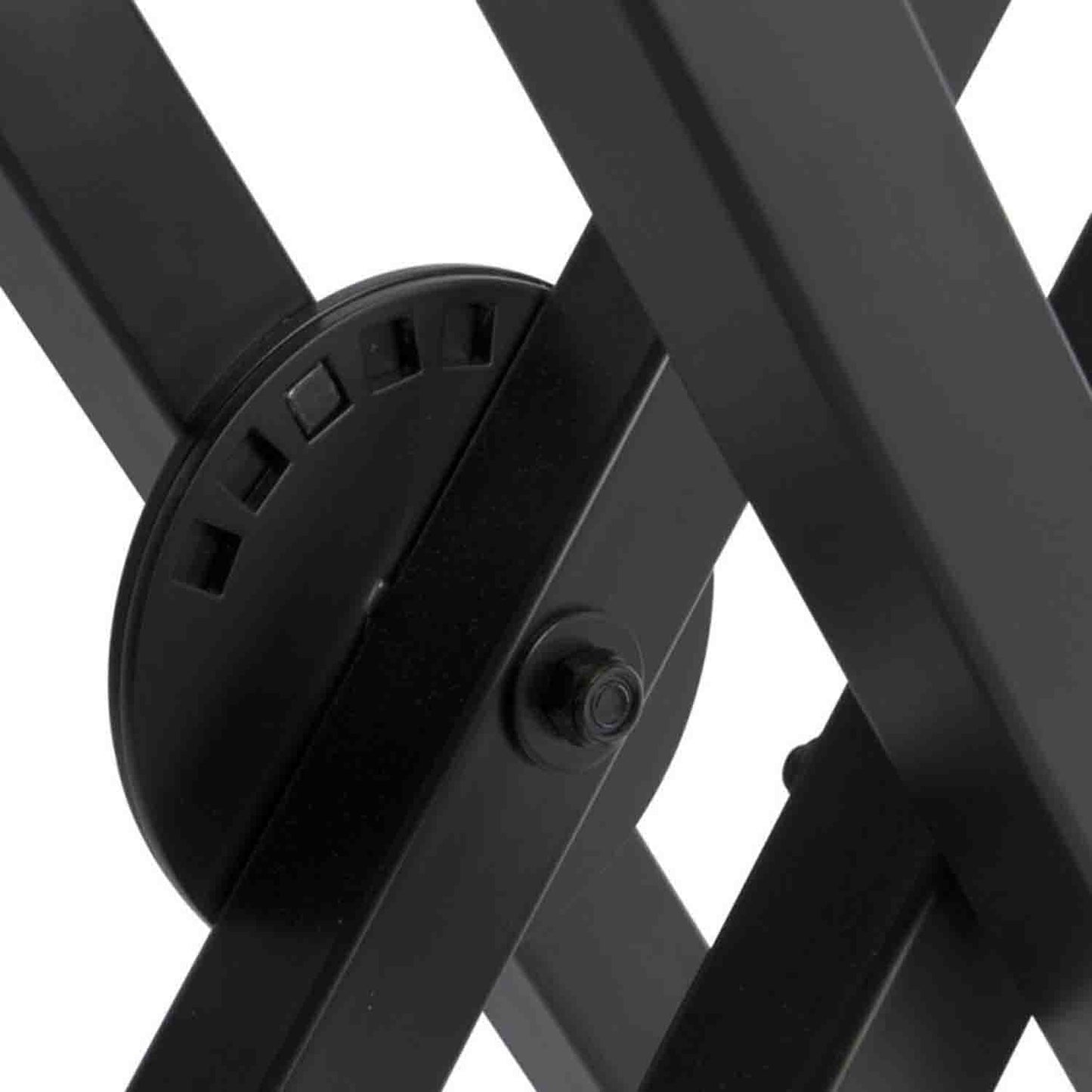 On Stage KS7291 ERGO-LOK Double-X Keyboard Stand with Welded Construction - Hollywood DJ