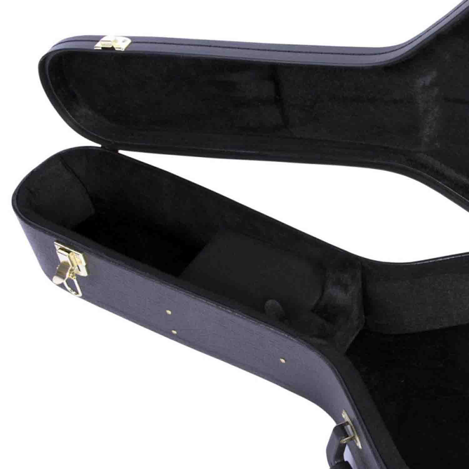 OnStage GCC5000B Hard shell Molded Classical Guitar Case - Hollywood DJ