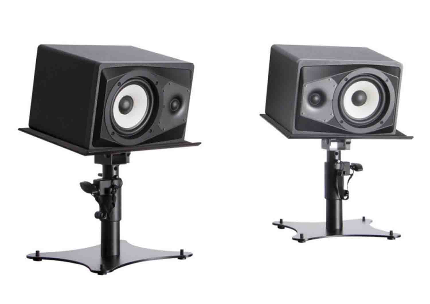 Onstage SMS4500-P Adjustable Desktop Monitor Stands - Hollywood DJ