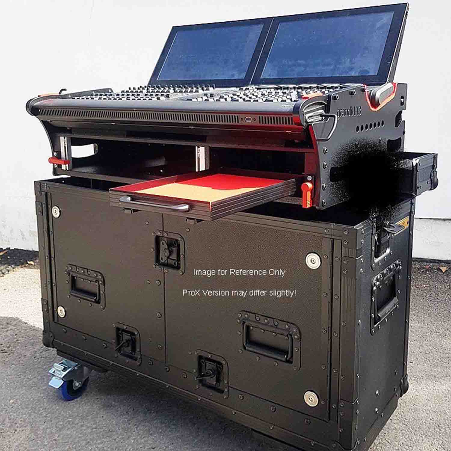 ProX XZF-GMA3 LIGHT Flip-Ready Retracting Case for grandMA3 Light Console by ZCASE - Hollywood DJ