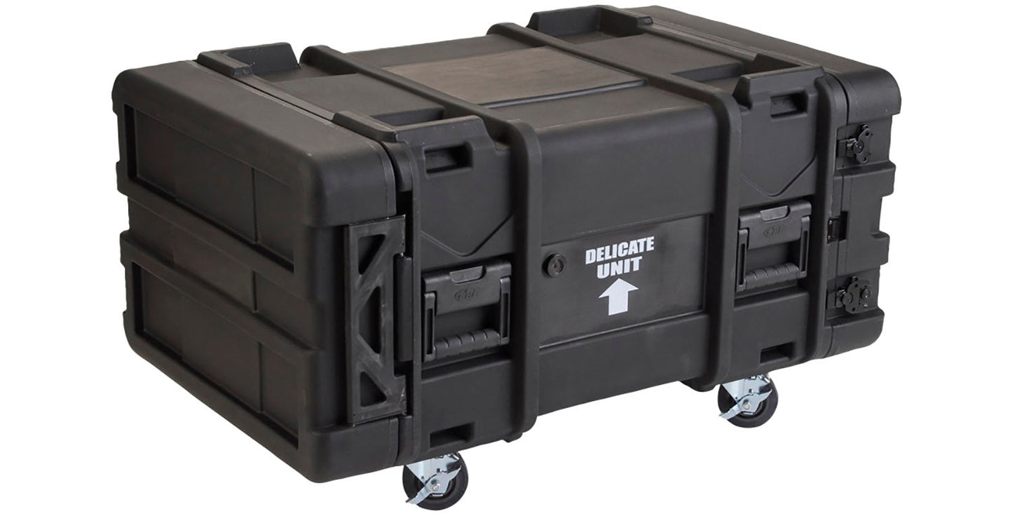 SKB Cases 3SKB-R906U30, 6U 30-Inch Deep rSeries Shock Rack Case - Hollywood DJ