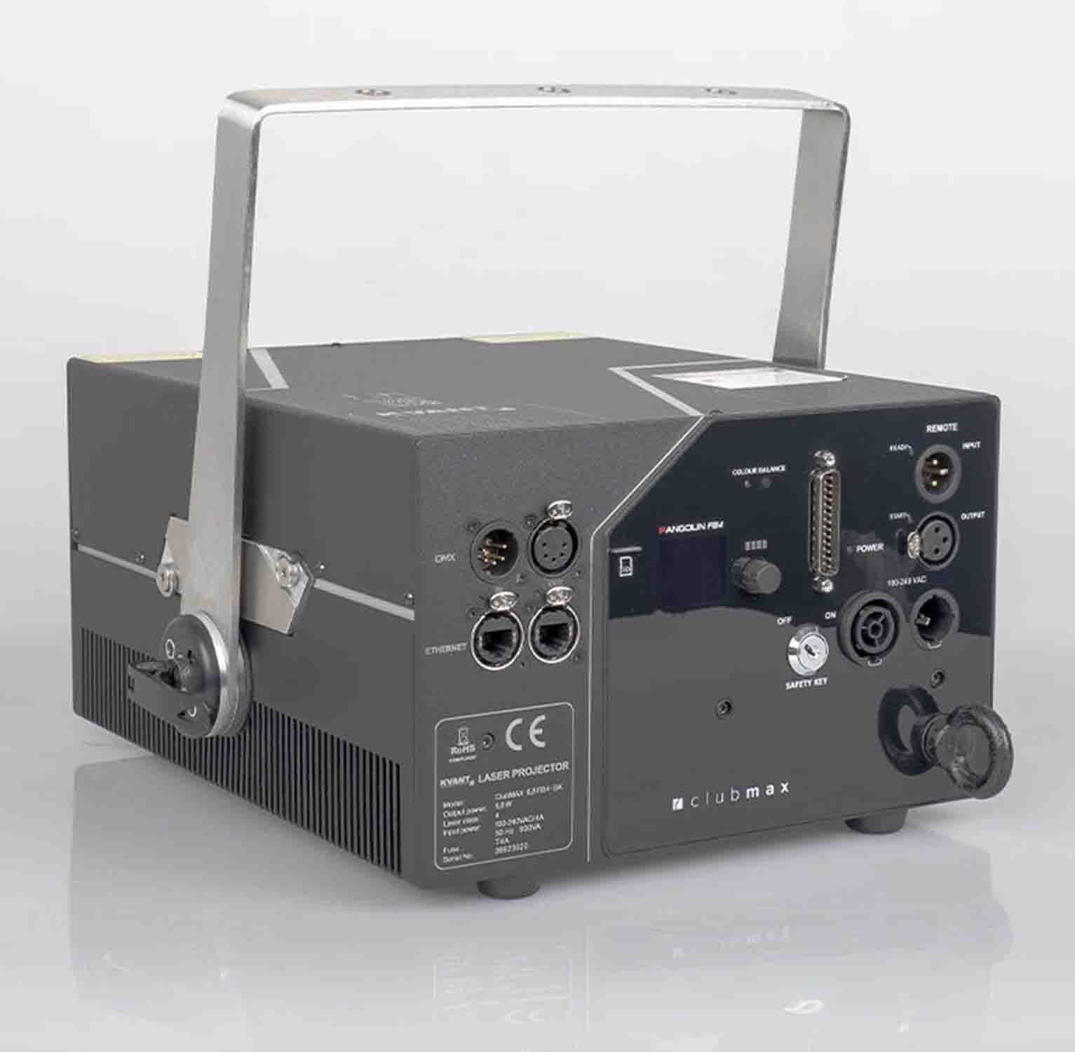 Kvant Lasers Clubmax 6000 FB4 Laser Show Projector - Hollywood DJ