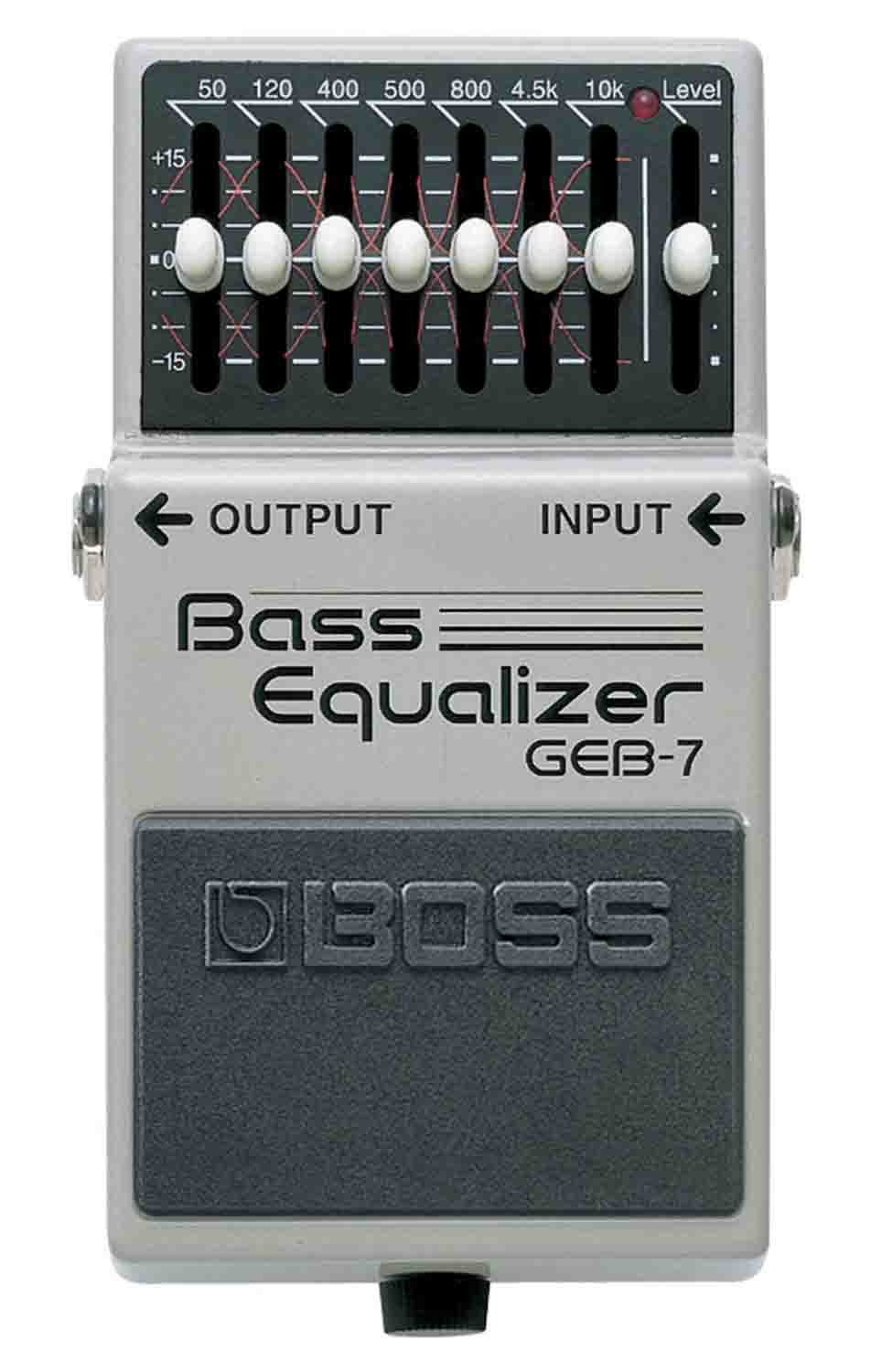 Boss GEB-7 Bass Equalizer Pedal - Hollywood DJ