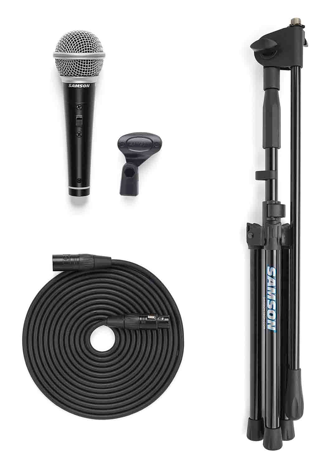 Samson VP10X Microphone Value Pack - Hollywood DJ