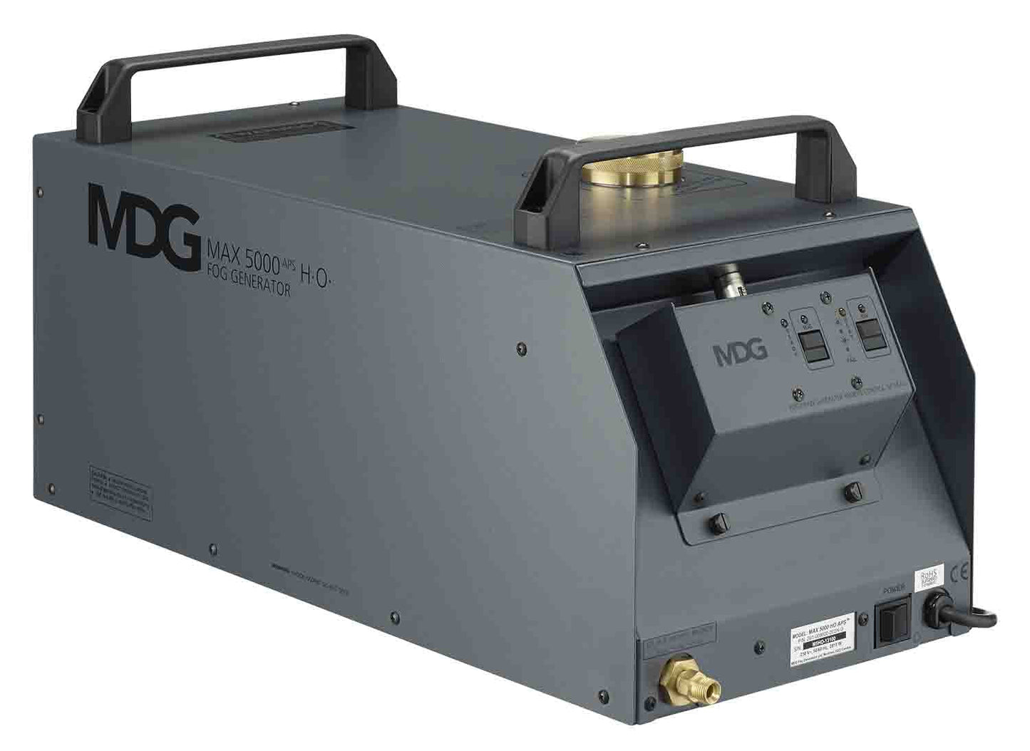 MDG MAX 5000 H.O High Output Fog Generator 208V