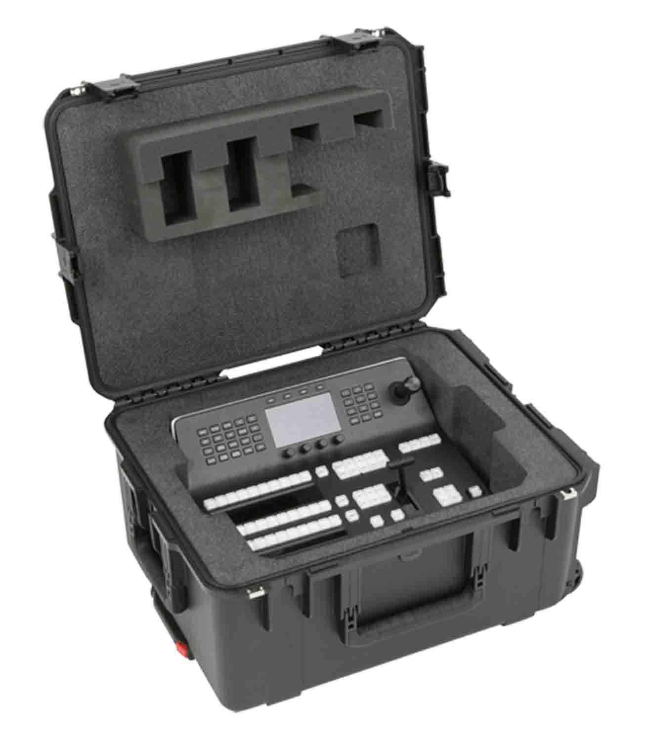 SKB Cases 3i-221710BM1 iSeries Case for Blackmagic Design ATEM CCP, ATEM 1 M/E Advanced, or DaVinci Mini Panel - Hollywood DJ