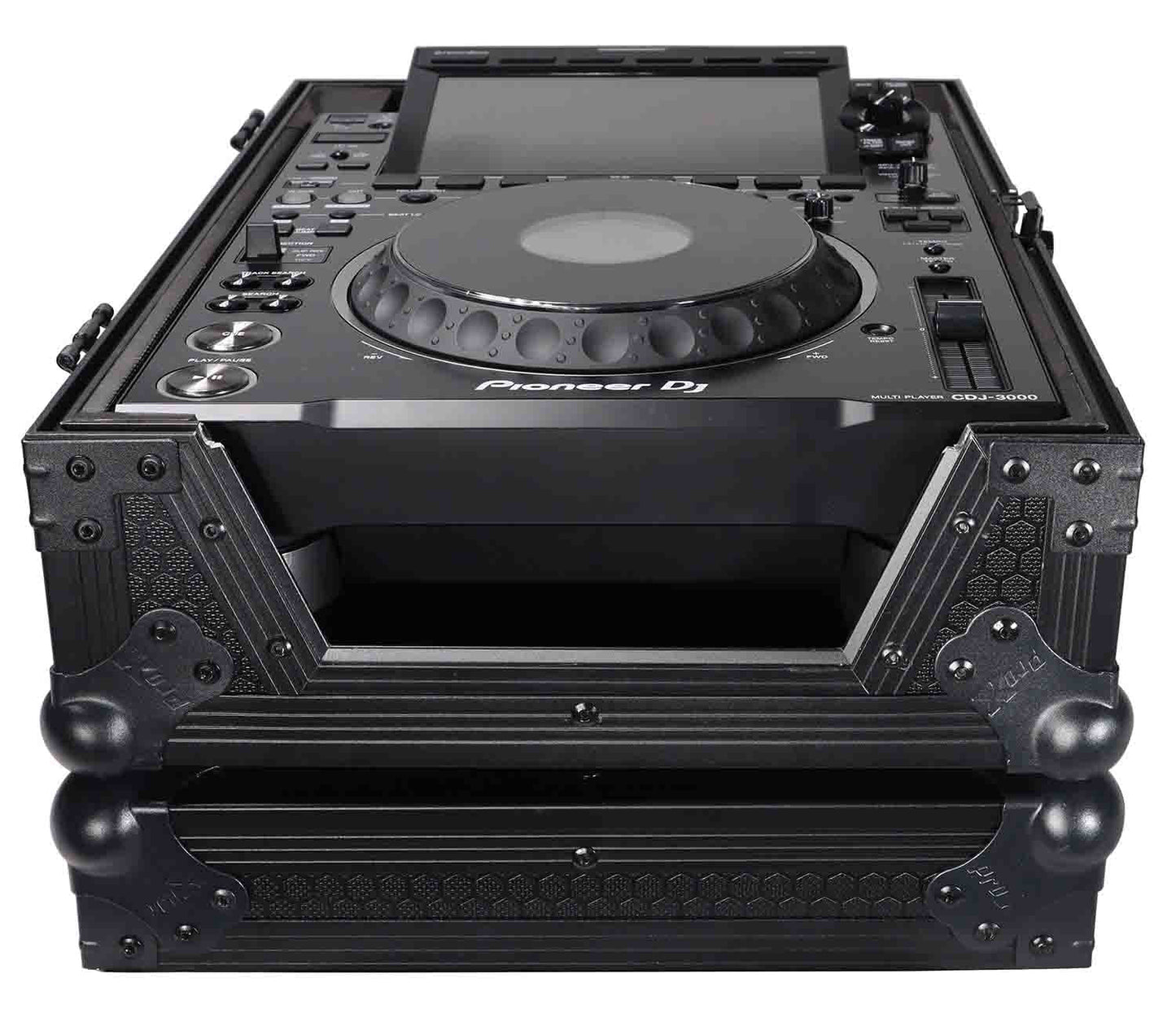 B-Stock: ProX XS-CDBL, DJ Flight Case for Large Format CD-Media Player - Black - Hollywood DJ