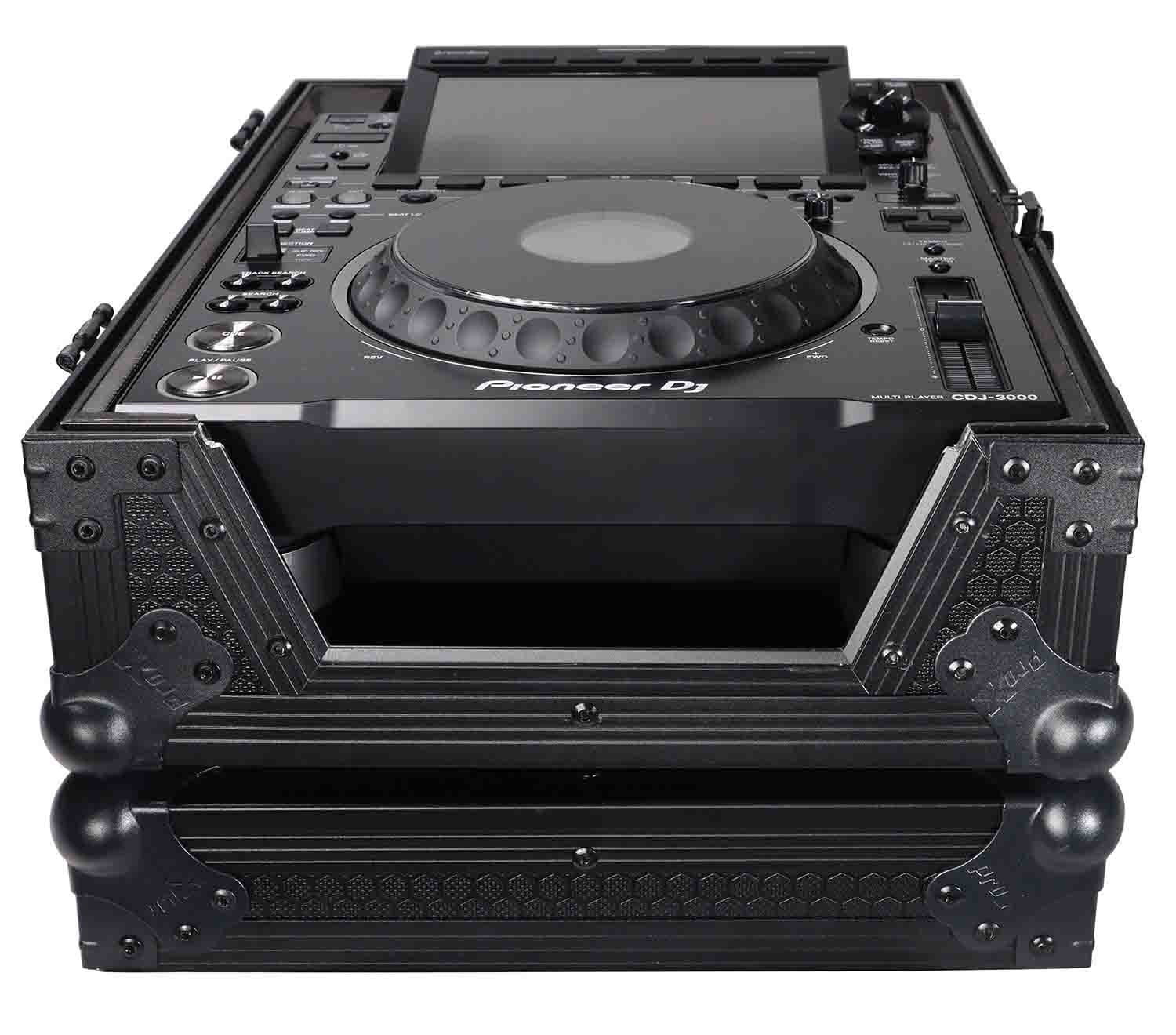 B-Stock: ProX XS-CDBL, DJ Flight Case for Large Format CD-Media Player - Black - Hollywood DJ