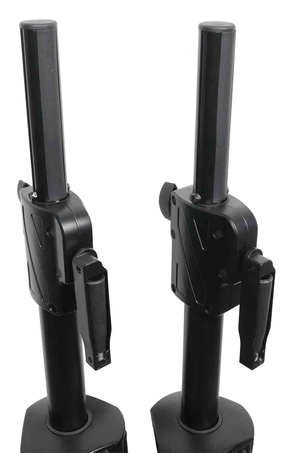 PROX T-SS21CX2 PKG Pair 6FT Crank-Speaker Stand Pro with Bag - Hollywood DJ