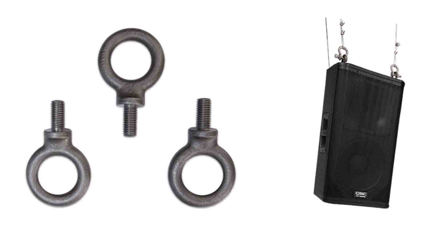 QSC M10 KIT-W Eyebolt Kit for Vertical Orientation - Hollywood DJ