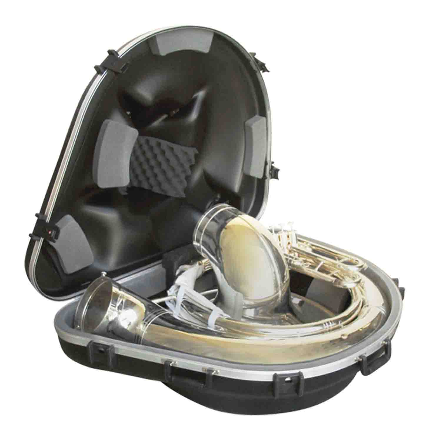 SKB Cases 1SKB-380 Sousaphone Case with Wheels - Hollywood DJ