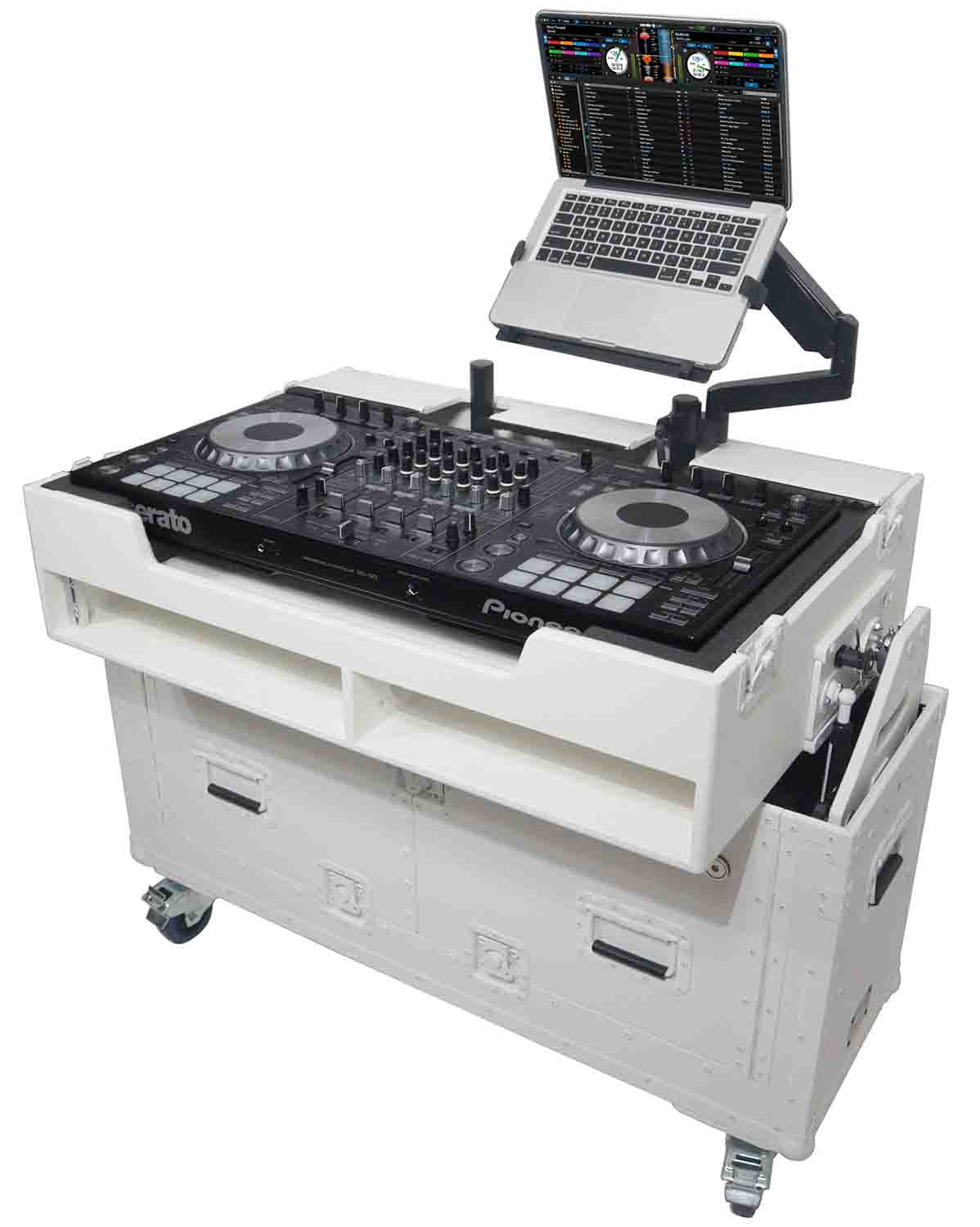 PROX XZF-UCXX WHITE Case Flip Case For XDJ-XZ DDJ-SZ, DDJ-SX, DDJ-1000 - WHITE - Hollywood DJ