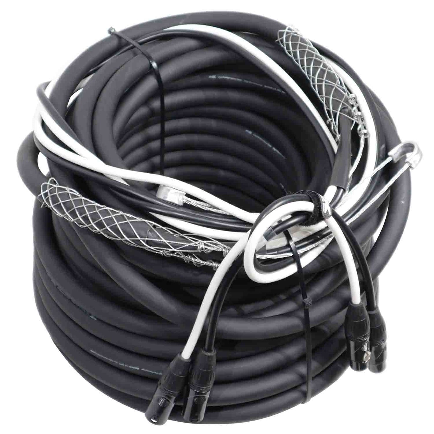 ProX XC-DXLR100 Balanced Dual XLR-M to Dual XLR-F High Performance Audio Cable - 100 Feet - Hollywood DJ