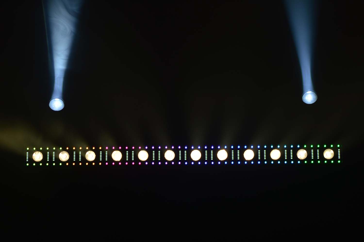 JMAZ JZ2008 Versa Flex Bar All-In-One Lighting System with 2 Movers and FX Bar - Hollywood DJ