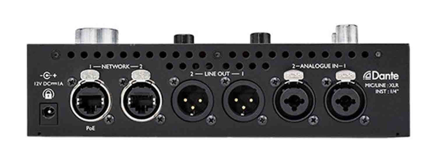 Focusrite Pro RedNet X2P 2x2 Dante Audio Interface with Red Evolution Mic Pres - Hollywood DJ