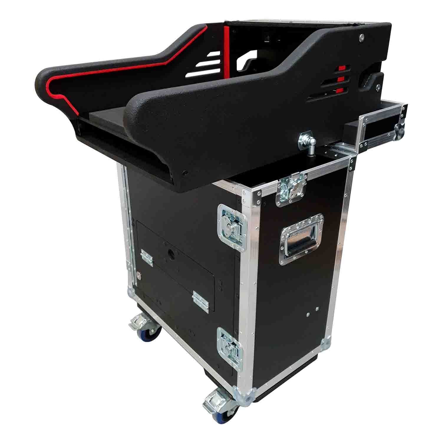 ProX XZF-MIDM32R Hydraulic Lift DJ Case for Midas M32R Console - Hollywood DJ