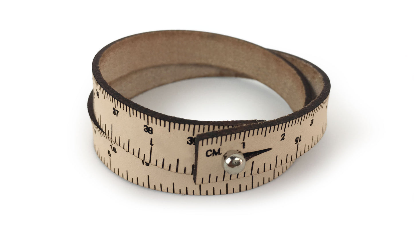 iLoveHandles Leather Wrist Ruler