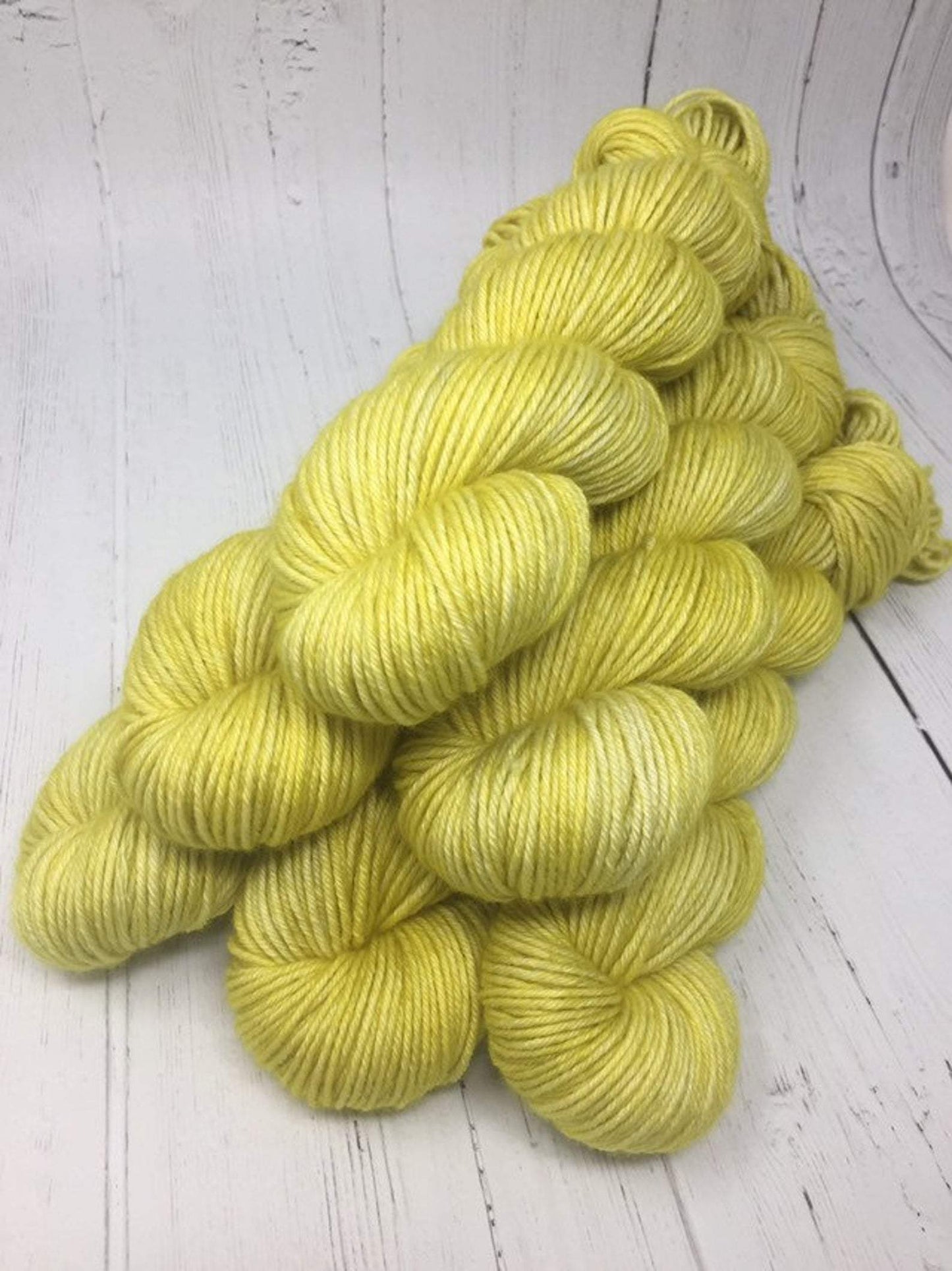 Knitted Wit Shimmer Fingering Merino Silk Knitting Yarn