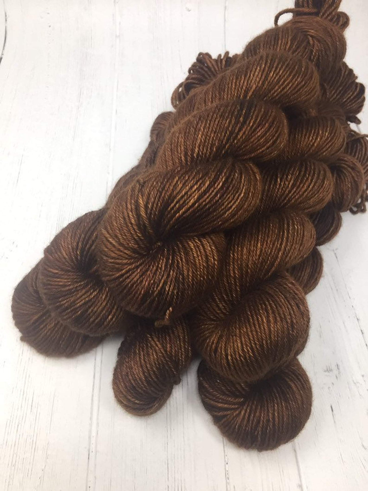 Knitted Wit Shimmer Fingering Merino Silk Knitting Yarn