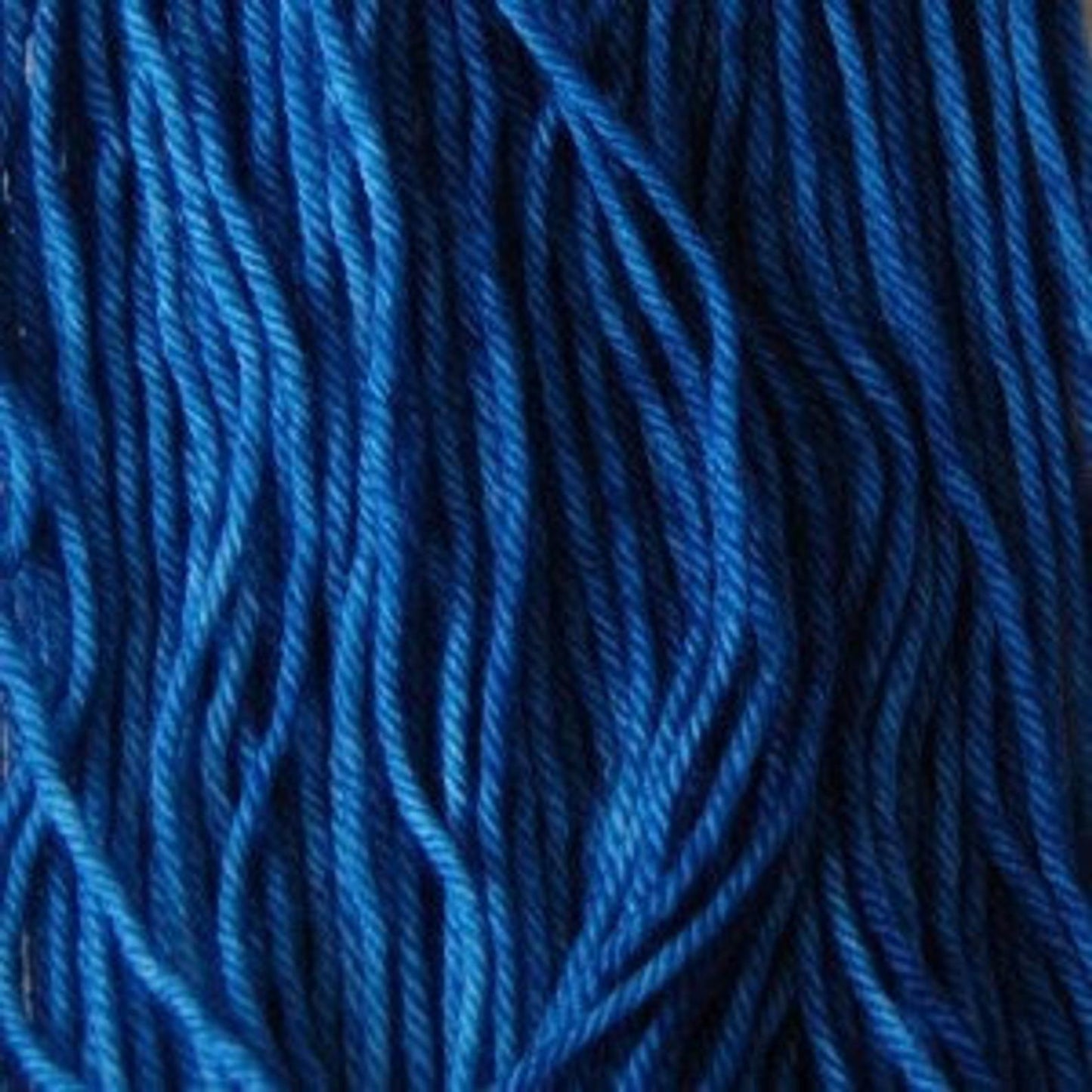 Knitted Wit Shimmer Fingering Merino Silk Knitting Yarn