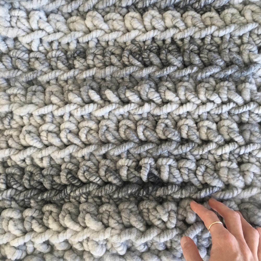 Knot & Twist Pillow Kit by Love Fest Fibers