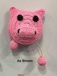 Retractable Crochet Animal Tape Measure by Buttons Etc.