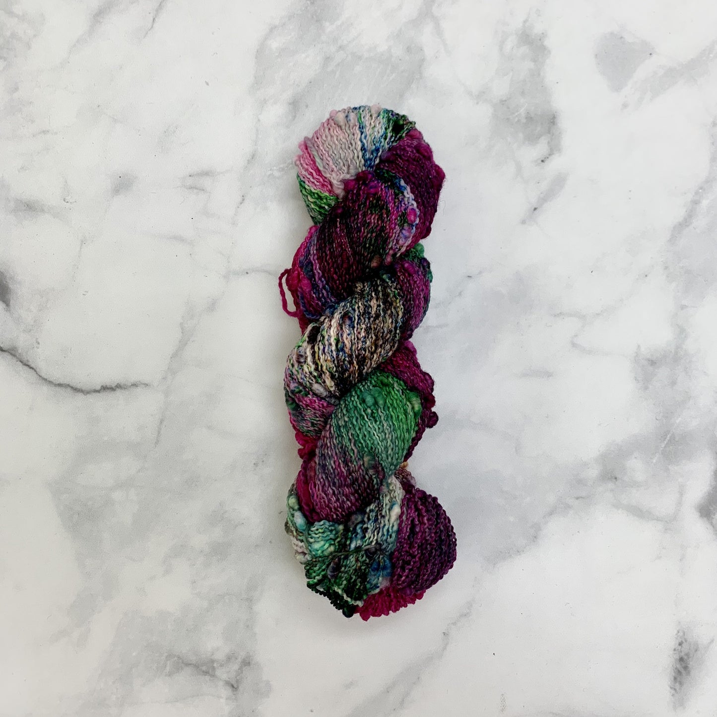 Lavender Lune Slub Merino Nylon Knitting Yarn