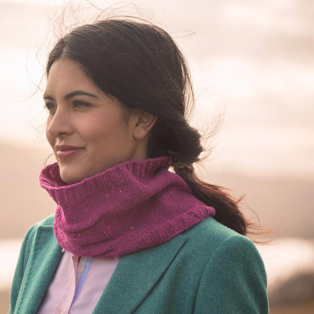 The Fibre Co. Arranmore Light - Fell Garth II: St. Bega Cowl (PDF Download)