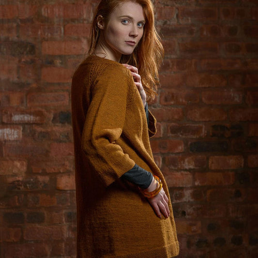 The Fibre Co. Foundations: Cumbria Fingering - Long Cardigan (PDF Download)