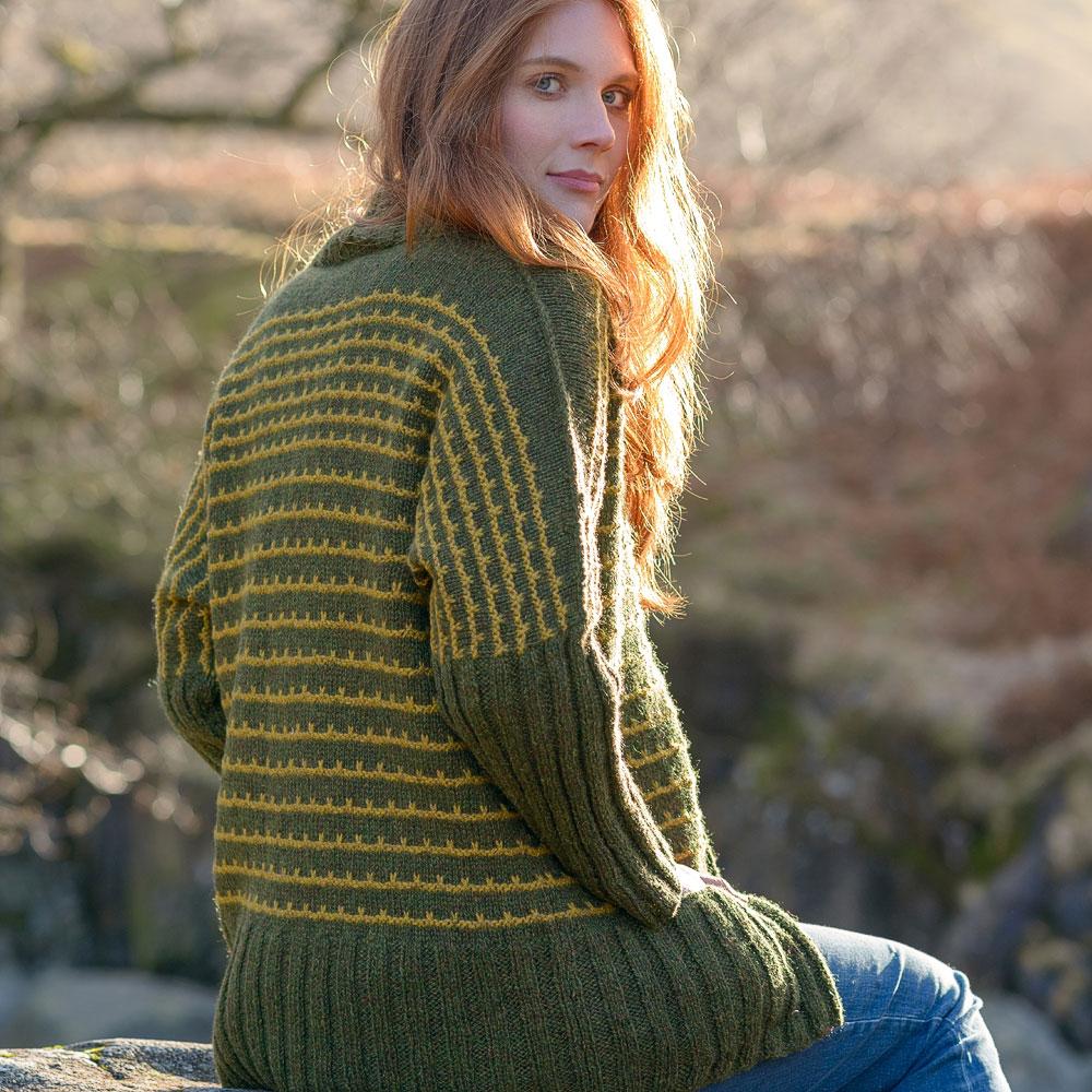 The Fibre Co. Lore Greenup Gill Cardigan (PDF Download)