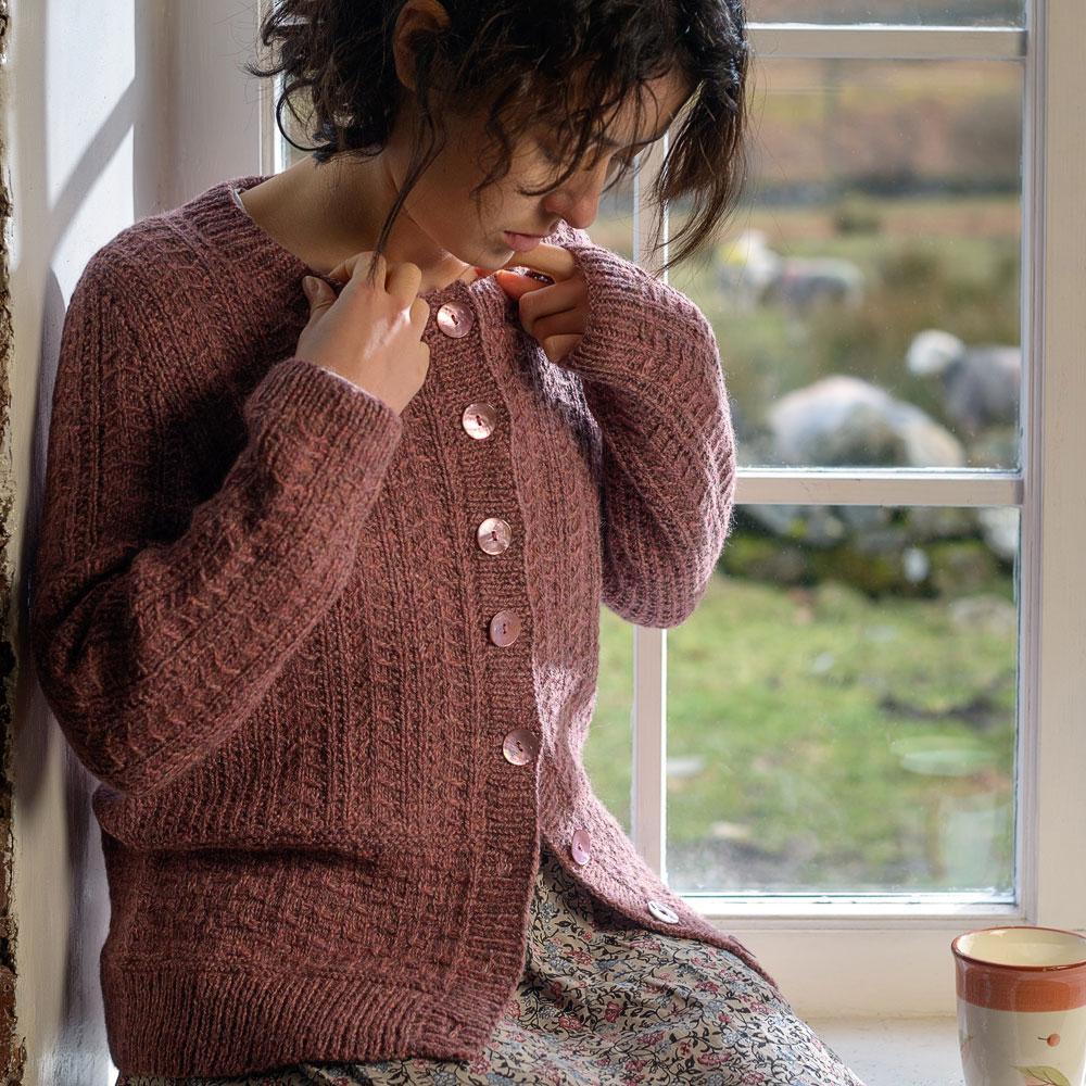 The Fibre Co. Lore Hodgsons Joy Cardigan (PDF Download)