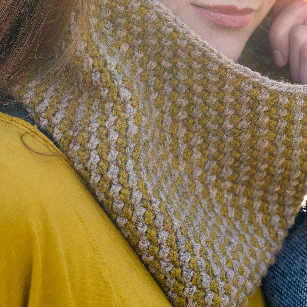 The Fibre Co. Lore Knotts View Cowl (PDF Download)