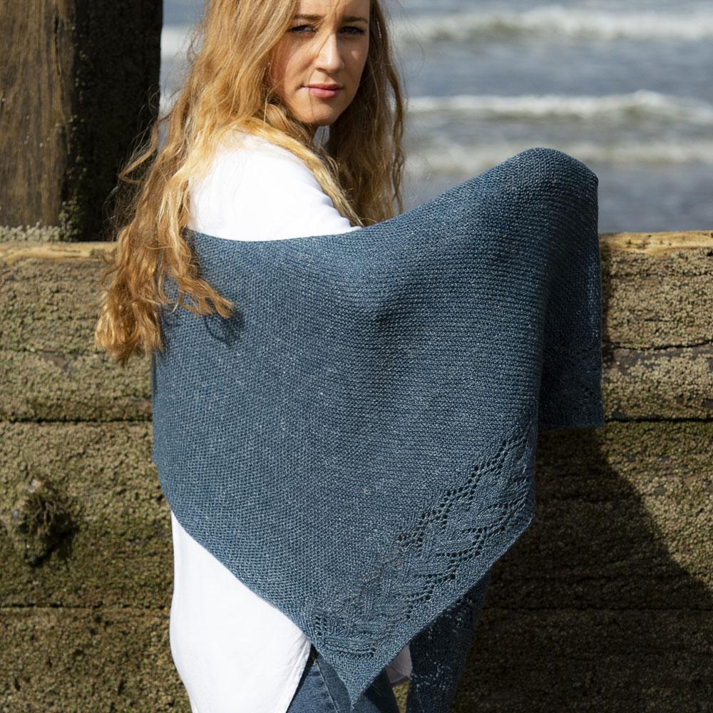 The Fibre Co. Meadow Irish Sea Shawl (PDF Download)