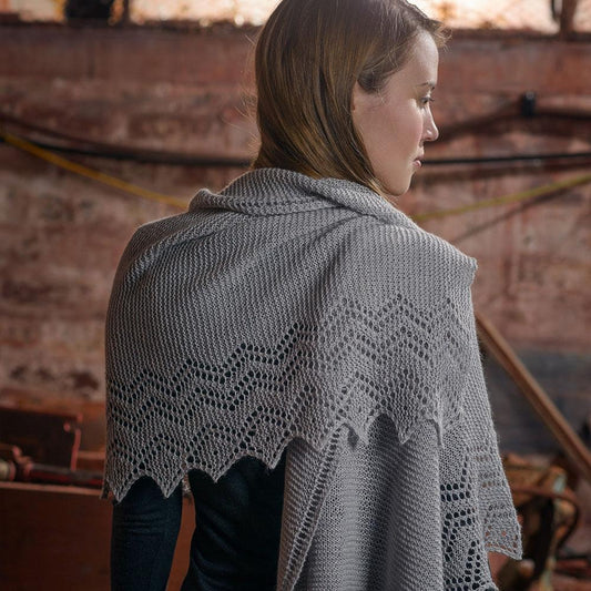 The Fibre Co. Foundations: Meadow - Lace Shawl (PDF Download)