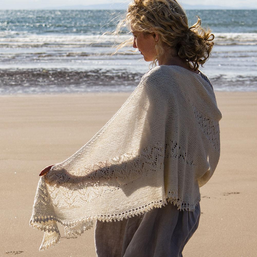 The Fibre Co. Foundations: Meadow - Seacote Shawl (PDF Download)