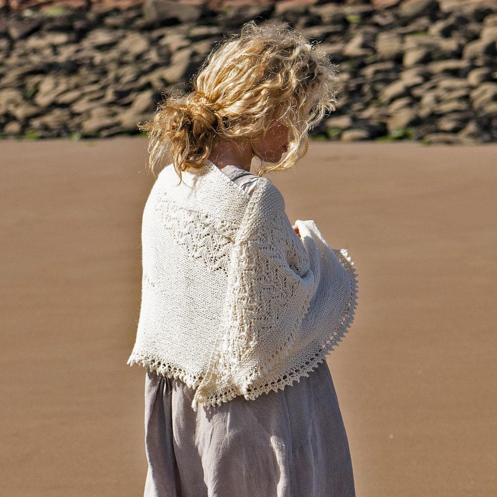 The Fibre Co. Foundations: Meadow - Seacote Shawl (PDF Download)