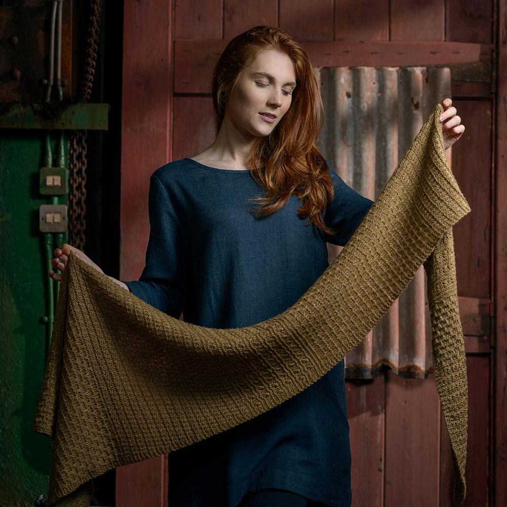 The Fibre Co. Foundations: Meadow - Textured Shawl (PDF Download)