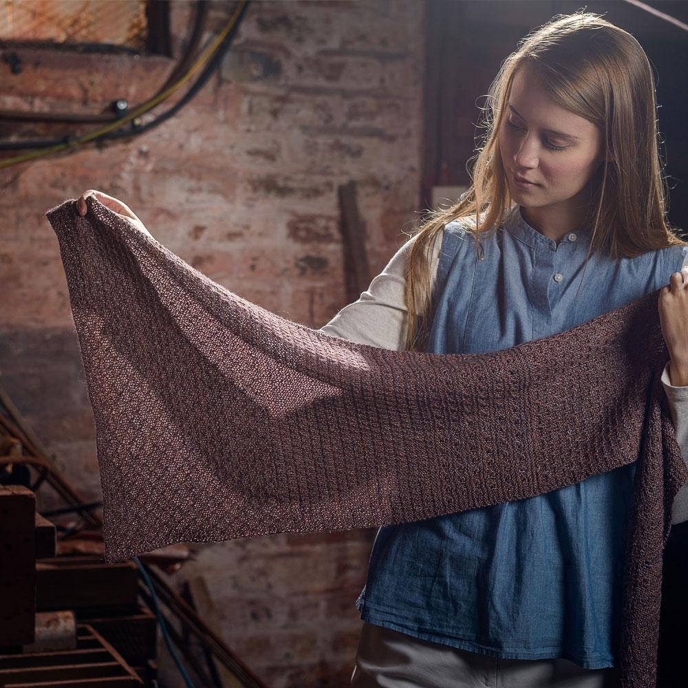 The Fibre Co. Foundations: Meadow - Textured Shawl (PDF Download)
