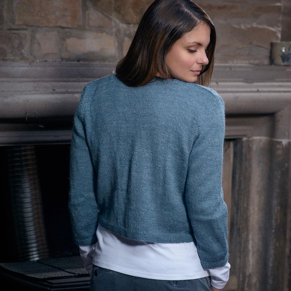 The Fibre Co. Foundations: Meadow - Tie Front Cardigan (PDF Download)
