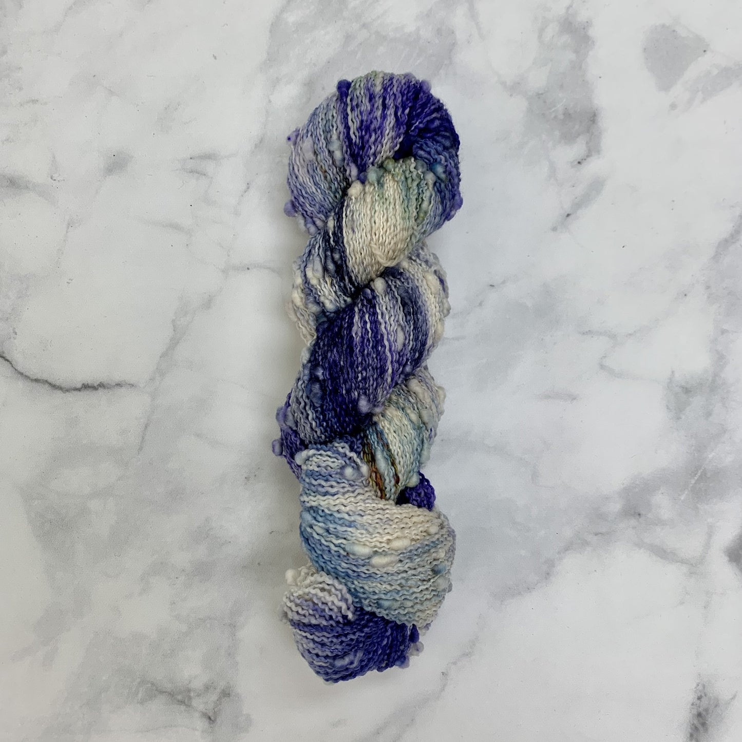 Lavender Lune Slub Merino Nylon Knitting Yarn