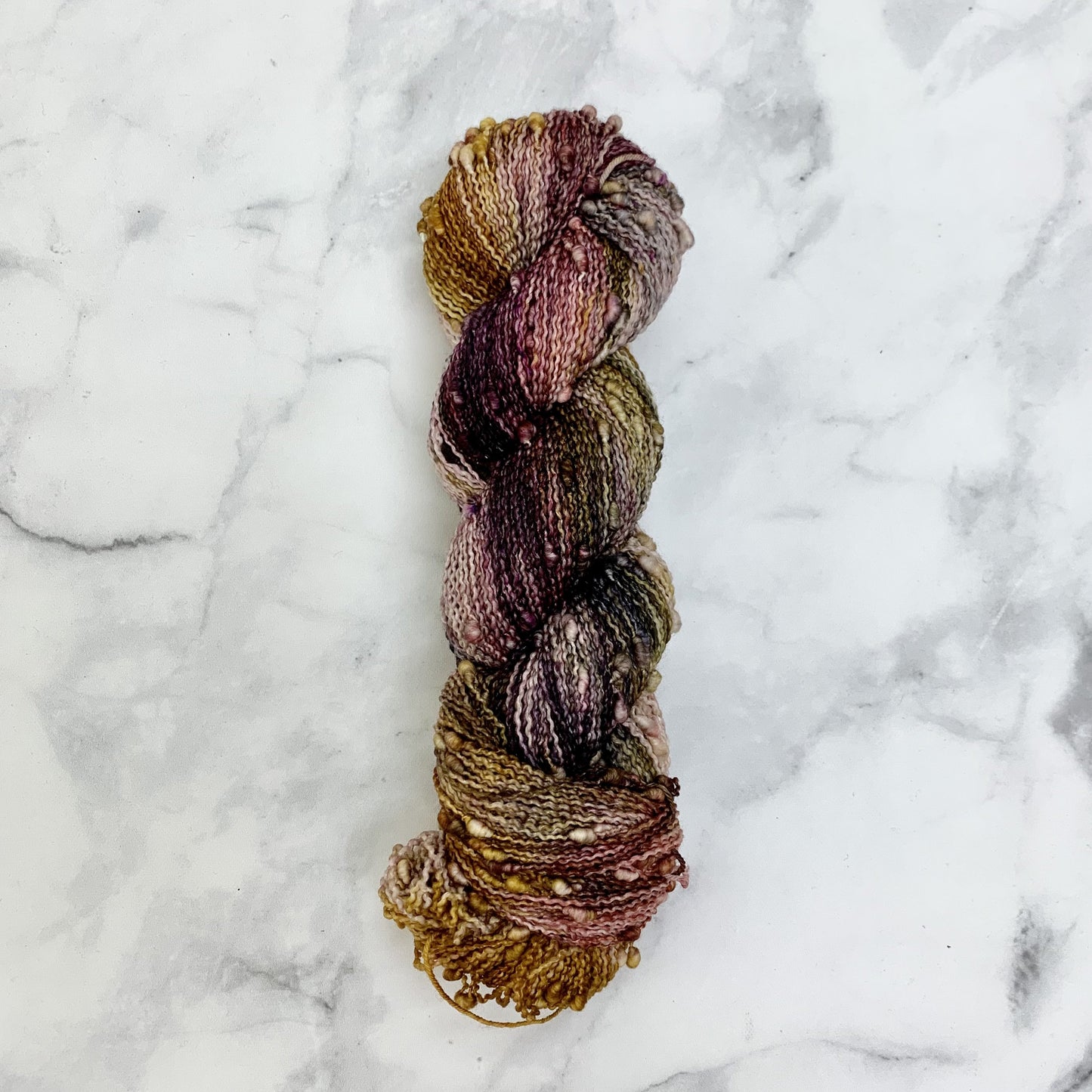 Lavender Lune Slub Merino Nylon Knitting Yarn
